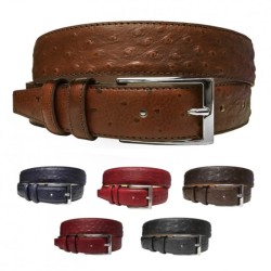 CEINTURE CUIR TRESSE 837/35MM