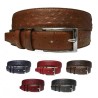 CEINTURE CUIR TRESSE 837/35MM