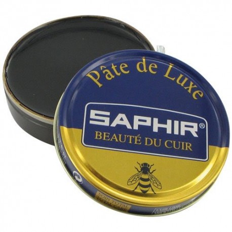 Cirage Saphir crème surfine 50ml bleu pâle: Accessoires Chaussures