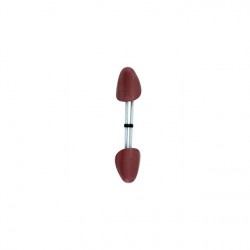 Tendeur femme rouge métallique