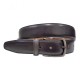 CEINTURE CUIR PLEINE FLEUR PATINEE 770/35MM