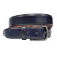 CEINTURE CUIR PLEINE FLEUR PATINEE 770/35MM