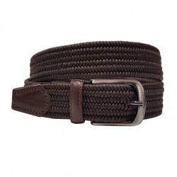 CEINTURE ELASTIQUE COTON CIRE 812/35MM