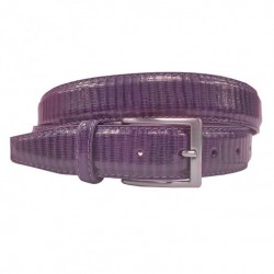 CEINTURE CUIR FACON LEZARD 1158/35MM