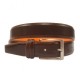 CEINTURE VEAU + DOUBLURE ET FIL DE MEME COULEUR 35MM