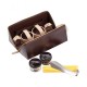 DE LUXE BROWN SHOE CARE TRAVEL KIT TCV20000