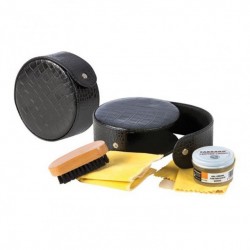 Black travel kit cuirs delicats tcv15000